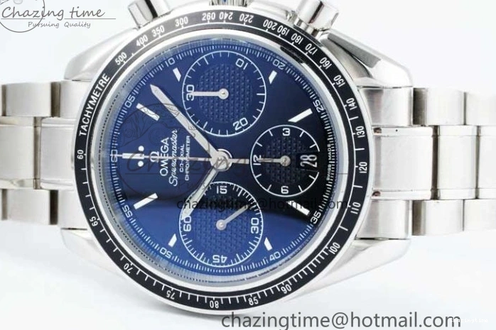 0405 Speedmaster Racing Master SS HKF Best Edition Black Dial on SS Bracelet A Versatile 7810